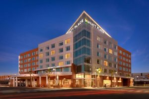 Hyatt Place Hotel featuring Iron Mechanical’s high-efficiency HVAC and plumbing systems in a modern hospitality environment.